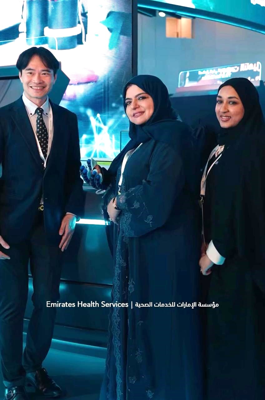 With EHS Rehabilitation Director during WHX